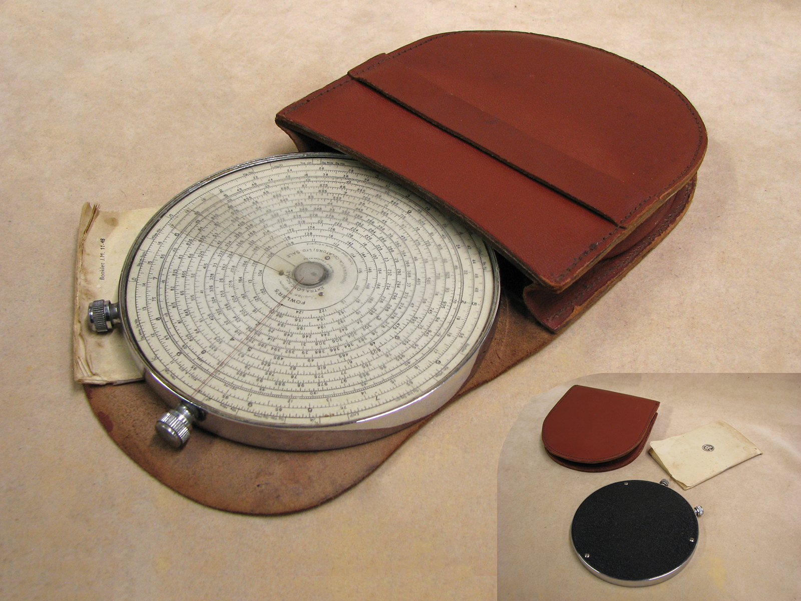 1940's Fowler's Jubilee Magnum Extra Long Scale calculator
